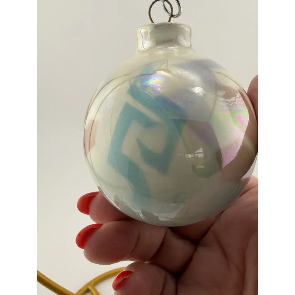 Hand Blown Iridescent 